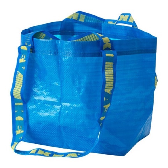 [Ikea] Small Brattby Bag 3.5 gallon Tote - Picture 2 of 3